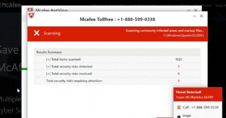 McAfee Scams: McAfee Customer Scam Awareness