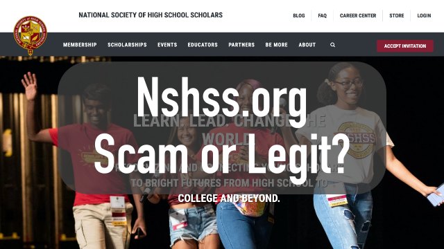 NSHSS Scams: National Society of High School Scholars